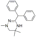 1,4,5,6-Tetrahydro-1,5,5-trimethyl-3-(diphenylmethyl)-1,2,4-triazine 结构式
