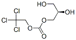 [R,(-)]-D-Glycerol 1-[carbonic acid (2,2,2-trichloroethyl)] ester Structure