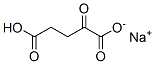 ALPHA-KETOGLUTARIC ACID MONOSODIUM SALT Structure