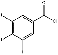 3,4,5-三碘苯甲酰氯 结构式