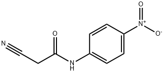 2-氰基-N-(4-硝基苯基)乙酰胺, 22208-39-5, 结构式