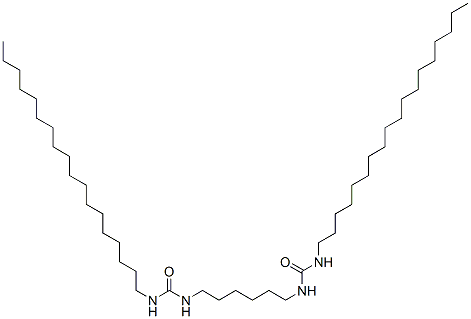 N,N'-1,6-Hexanediylbis[N'-octadecyl]urea 化学構造式