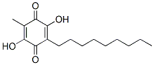 2,5-Dihydroxy-3-methyl-6-nonyl-2,5-cyclohexadiene-1,4-dione Struktur