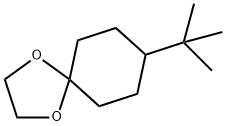 8-tert-butyl-1,4-dioxaspiro[4.5]decane Struktur