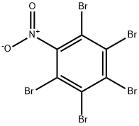 ペンタブロモニトロベンゼン 化学構造式