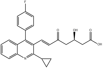 5-Oxo Pitavastatin Struktur