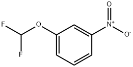 3-(ジフルオロメトキシ)ニトロベンゼン 化学構造式