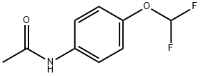 N-(4-二氟甲氧基苯基)乙酰胺 结构式