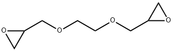 Ethylene glycol diglycidyl ether Struktur