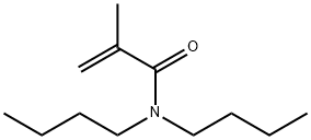 N,N-DI-N-BUTYLMETHACRYLAMIDE Structure