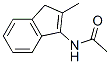 Acetamide,  N-(2-methyl-1H-inden-3-yl)- Struktur