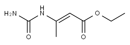 ethyl (Z)-3-(carbamoylamino)but-2-enoate Structure