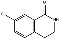 7-CHLORO-3,4-DIHYDRO-2H-ISOQUINOLIN-1-ONE Structure