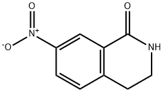7-硝基-二氢异喹啉-2-酮, 22245-96-1, 结构式