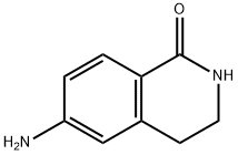 6-AMINO-3,4-DIHYDRO-2H-ISOQUINOLIN-1-ONE Struktur