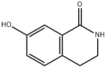 7-HYDROXY-3,4-DIHYDRO-2H-ISOQUINOLIN-1-ONE Structure