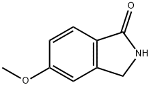 5-甲氧基-2,3-二氢异吲哚-1-酮 结构式
