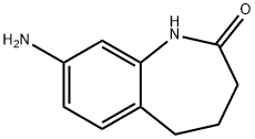 8-AMINO-1,3,4,5-TETRAHYDROBENZO[B]AZEPINE-2-ONE Structure