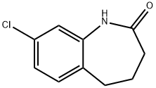 8-氯-1,3,4,5-四氢-2H-1-苯并氮杂卓-2-酮 结构式