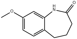 8-甲氧基-4,5-二氢-1H-苯并[B]氮杂卓-2(3H)-酮,22246-83-9,结构式