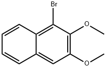 1-BROMO-2 3-DIMETHOXYNAPHTHALENE  97 Structure