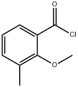 Benzoyl chloride, 2-methoxy-3-methyl- (9CI) Structure
