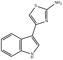 4-(1H-INDOL-3-YL)-1,3-THIAZOL-2-AMINE Structure