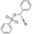 2-(benzenesulfonyloxy)-2-phenyl-acetonitrile Structure