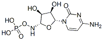 5-氮杂胞苷5'-一磷酸 结构式
