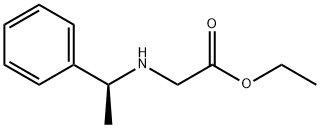 (S)-2-(1-苯基乙氨基)乙酸乙酯, 22263-68-9, 结构式
