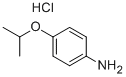 4-ISOPROPOXY-PHENYLAMINE HYDROCHLORIDE Structure