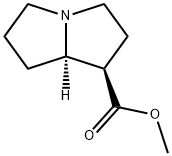 (4R,5R)-1-Azabicyclo[3.3.0]octane-4-carboxylic acid methyl ester Structure