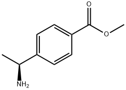 Benzoic acid, 4-[(1S)-1-aminoethyl]-, methyl ester Struktur