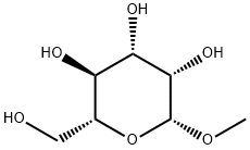 METHYL B-D-MANNOPYRANOSIDE ISOPROPYLATE Structure