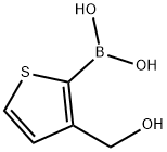 3-HYDROXYMETHYLTHIOPHENE-2-BORONIC ACID Structure