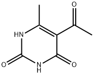 5-乙酰基-6-甲基嘧啶-2,4(1H,3H)-二酮, 22293-60-3, 结构式