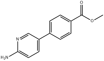 Methyl 4-(6-aMinopyridin-3-yl)benzoate Structure