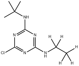 TERBUTHYLAZINE D5 Struktur