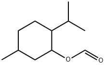 甲酸薄荷酯, 2230-90-2, 结构式