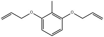 2,6-ジアリルオキシトルエン 化学構造式