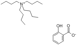 四正丁基水杨酸铵, 22307-72-8, 结构式