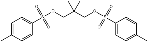 1,3-双(甲苯磺酰氧基)-2,2-二甲基丙烷 结构式