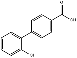 4-(2-Hydroxyphenyl)benzoic acid Struktur