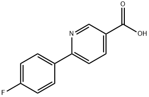 6-(4-氟苯基)烟酸, 223127-24-0, 结构式