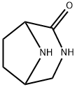 3,8-diazabicyclo(3.2.1)octan-2-one Struktur