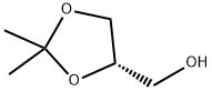 (S)-(+)-2,2-Dimethyl-1,3-dioxolane-4-methanol Struktur