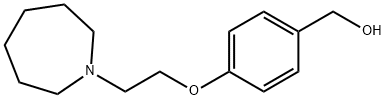 (4-(2-(azepan-1-yl)ethoxy)phenyl)Methanol Struktur