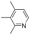 2,3,4-トリメチルピリジン 化学構造式