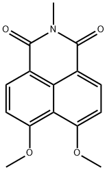6,7-DIMETHOXY-2-METHYL-1H-BENZ[DE]ISOQUINOLINE-1,3(2H)-DIONE,22330-42-3,结构式