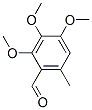 2,3,4-Trimethoxy-6-Methylbenzaldehyde Structure